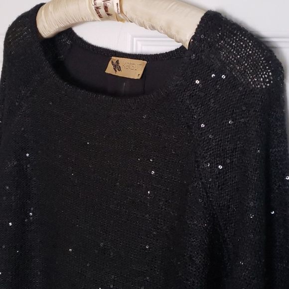 delicate KATSUMI sparkle and lace sweater - Picture 5 of 11